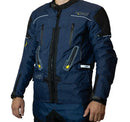 Chaqueta Moto Calle Prime Azul KMZ