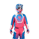 TRAJE MX/ENDURO FOX 180 COLLECT AZUL/ROSADO