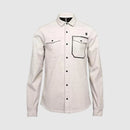 CAMISA MOTO DEFEND DRIVE  Windbloc®  BLANCO CALIDO  (BEIGE)