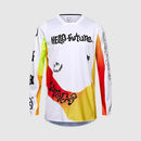 TRAJE MX/ENDURO FOX 180 HELLO FUTURE BLANCO