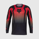 TRAJE MX/ENDURO FOX 180 LEAN NEGRO/ROJO