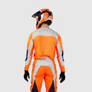 TRAJE MX/ENDURO FOX 180 NITRO AZULMARINO/NARANJO OVERSIZE