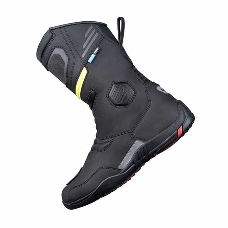 BOTAS LS2 GOBY NEGRA AMARILLA WP MUJER