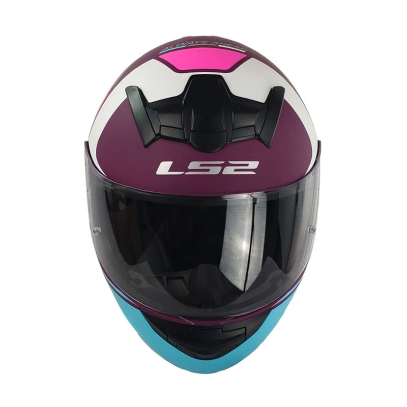 CASCO LS2 FF352 EVO DOWN MORADO FUCSIA MATE