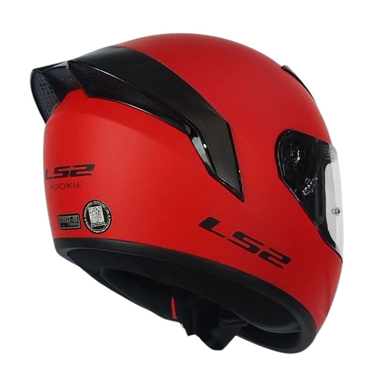 CASCO LS2 FF352 EVO MONO ROJO MATTE