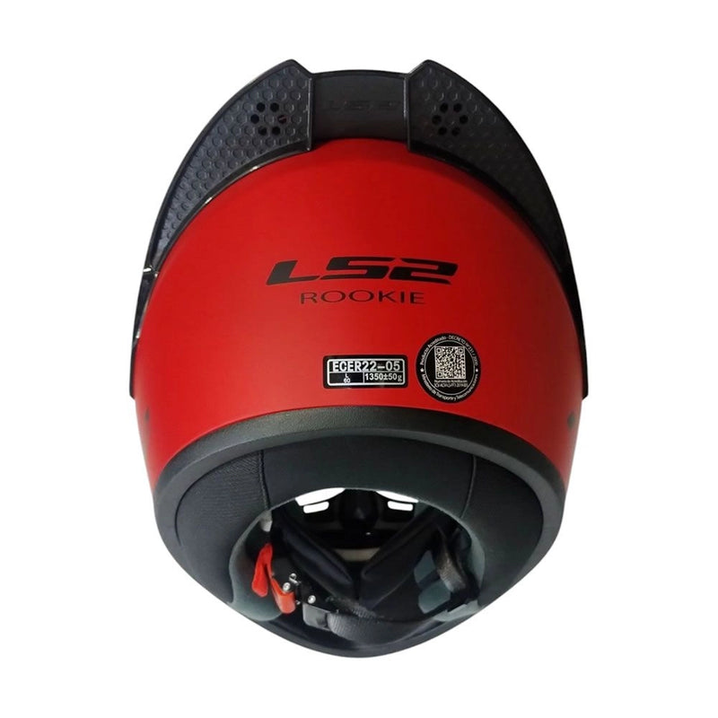 CASCO LS2 FF352 EVO MONO ROJO MATTE