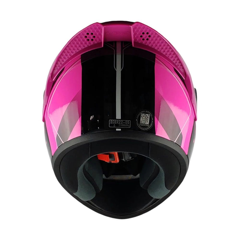 CASCO LS2 FF352 EVO ULTRA ROSA SPOILER ROSA