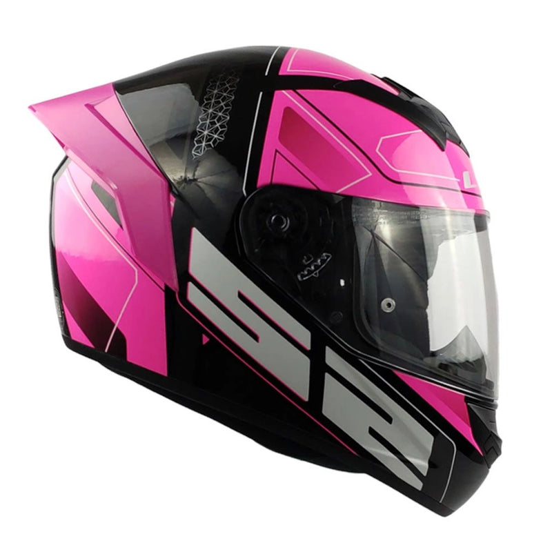 CASCO LS2 FF352 EVO ULTRA ROSA SPOILER ROSA