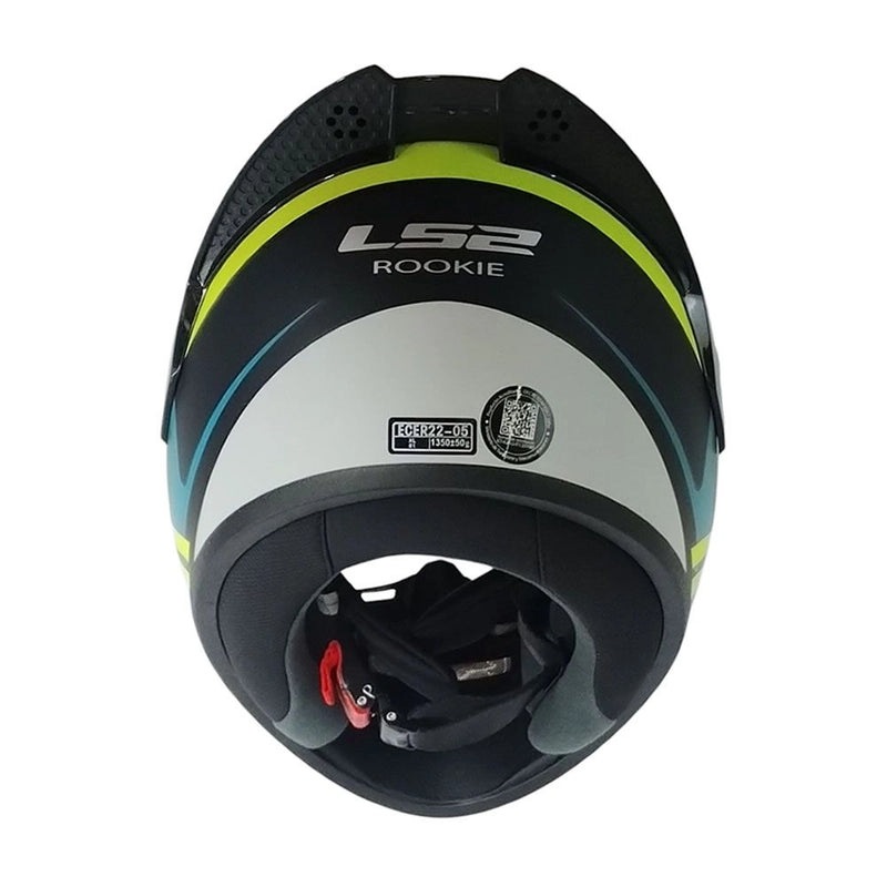 CASCO LS2 FF352 EVO ZENNA NEGRO AMARILLO MATE SPOILER