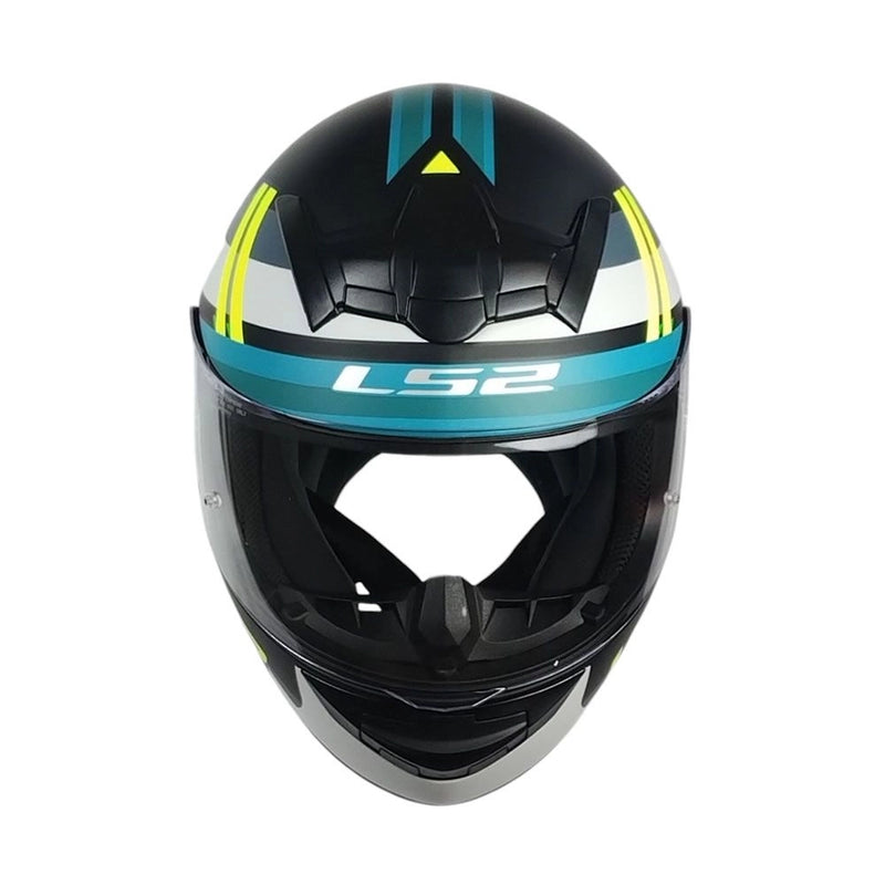 CASCO LS2 FF352 EVO ZENNA NEGRO AMARILLO MATE SPOILER
