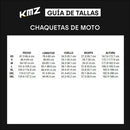 TRAJE MOTO CALLE KMZ PRIME AZUL/NEGRO