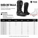 BOTAS MOTO INSTINCT EDICIÓN LIMITADA 50 AÑOS NEGRO/BLANCO FOX
