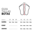 BOTAS LS2 GOBY NEGRA AMARILLA WP MUJER