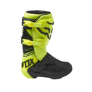 Botas Moto Niño Comp Amarillo Fox