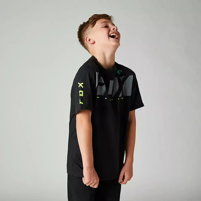 Polera Lifestyle Niño RKANE Negro Fox