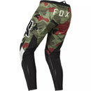 Pantalon Moto 180 BNKR Camo Verde Fox