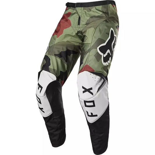 Pantalon Moto 180 BNKR Camo Verde Fox