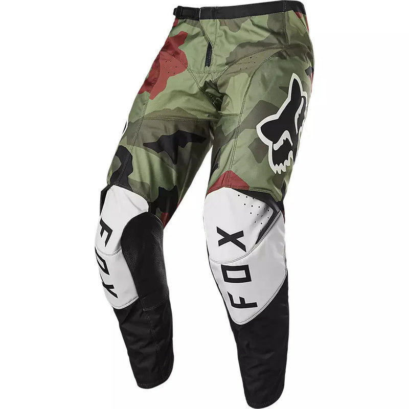 Pantalon Moto 180 BNKR Camo Verde Fox
