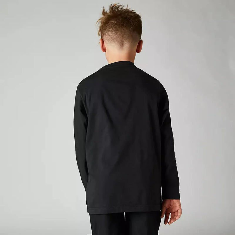 Polera Lifestyle Niño BNKR Manga Larga Negro Fox