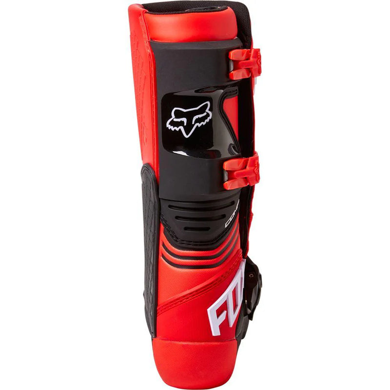 Botas Moto Niño Comp Rojo Fox