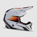 Casco Moto V1 Flora Blanco/Negro Fox