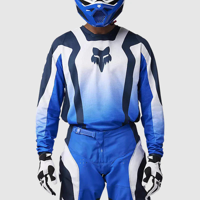 Polera Moto 180 Lean Azul Fox