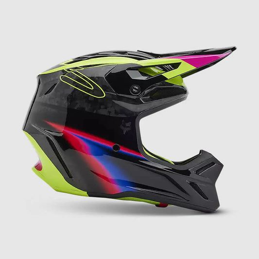 Casco Moto V3 RS Energy Negro Fox
