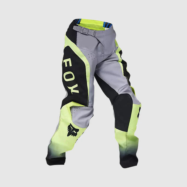 Pantalon Moto Niño 180 Lean Amarillo Fox