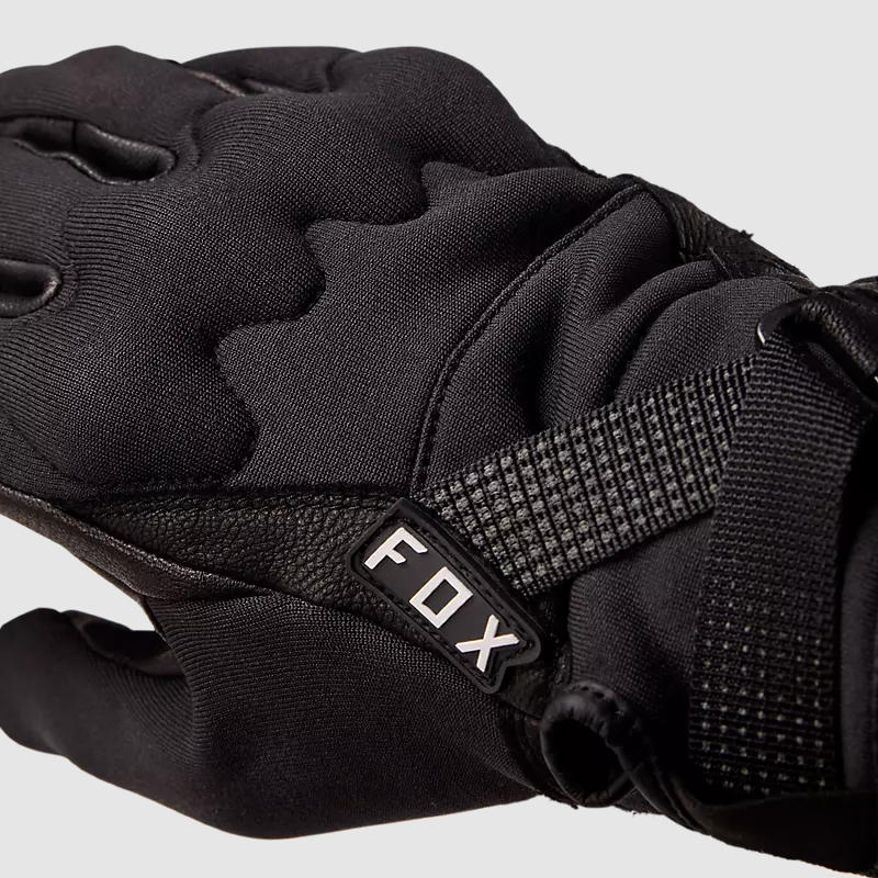 Guantes Moto Bomber Pro Stealth Negro Fox