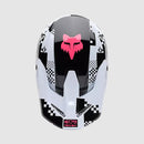 Casco Moto V1 Digi Image Negro/Rosado Negro Fox