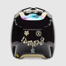 Casco Moto V1 Hello Future Negro/Cafe Fox