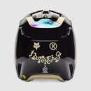 Casco Moto V1 Hello Future Negro/Cafe Fox