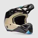 Casco Moto V1 Hello Future Negro/Cafe Fox