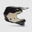 Casco Moto V1 Hello Future Negro/Cafe Fox