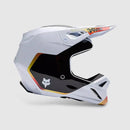 Casco Moto V1 Hello Future Blanco Fox