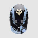 Casco Moto V1 Digi Image Azul Claro Fox