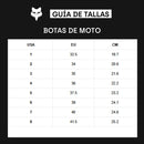 Botas Moto Niño Comp Rojo Fox