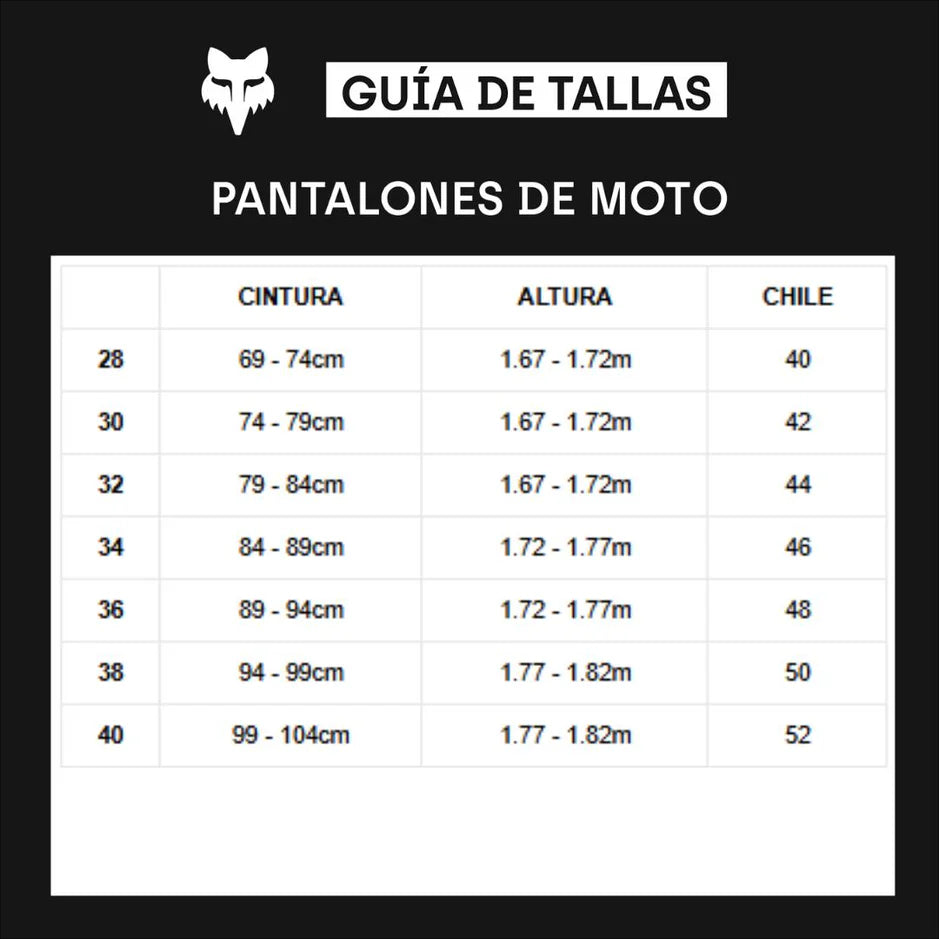 Pantalon Moto 180 Atlas Gris/Rojo Fox