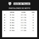 Pantalon Moto 180 Lean Amarillo Fox