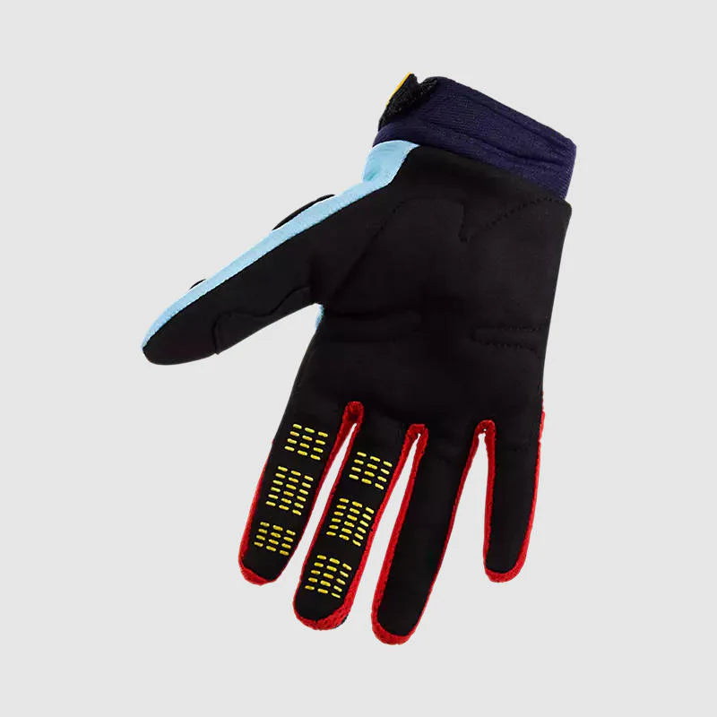 Guantes Moto Niño 180 Elevated Azul Fox