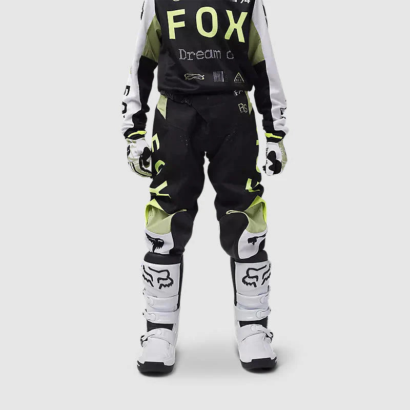 Pantalon Moto Niño 180 Race Spec Verde Fox